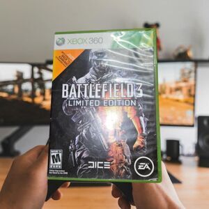 Xbox 360 BattleField‎ 3 Limited Edition Video Game (4684)